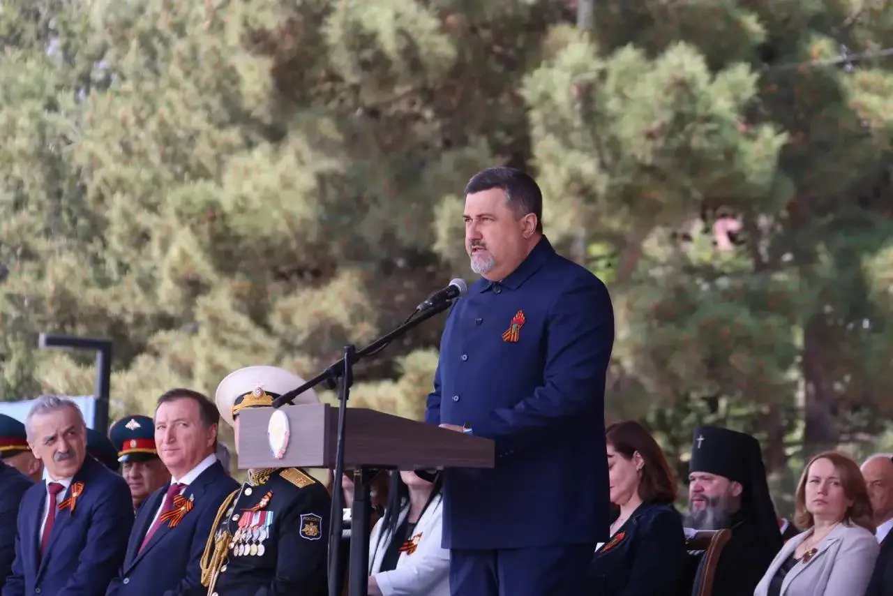 Темирлан Абуталимов принял участие в Параде, посвященном 81-й годовщине Победы в Великой Отечественной войне